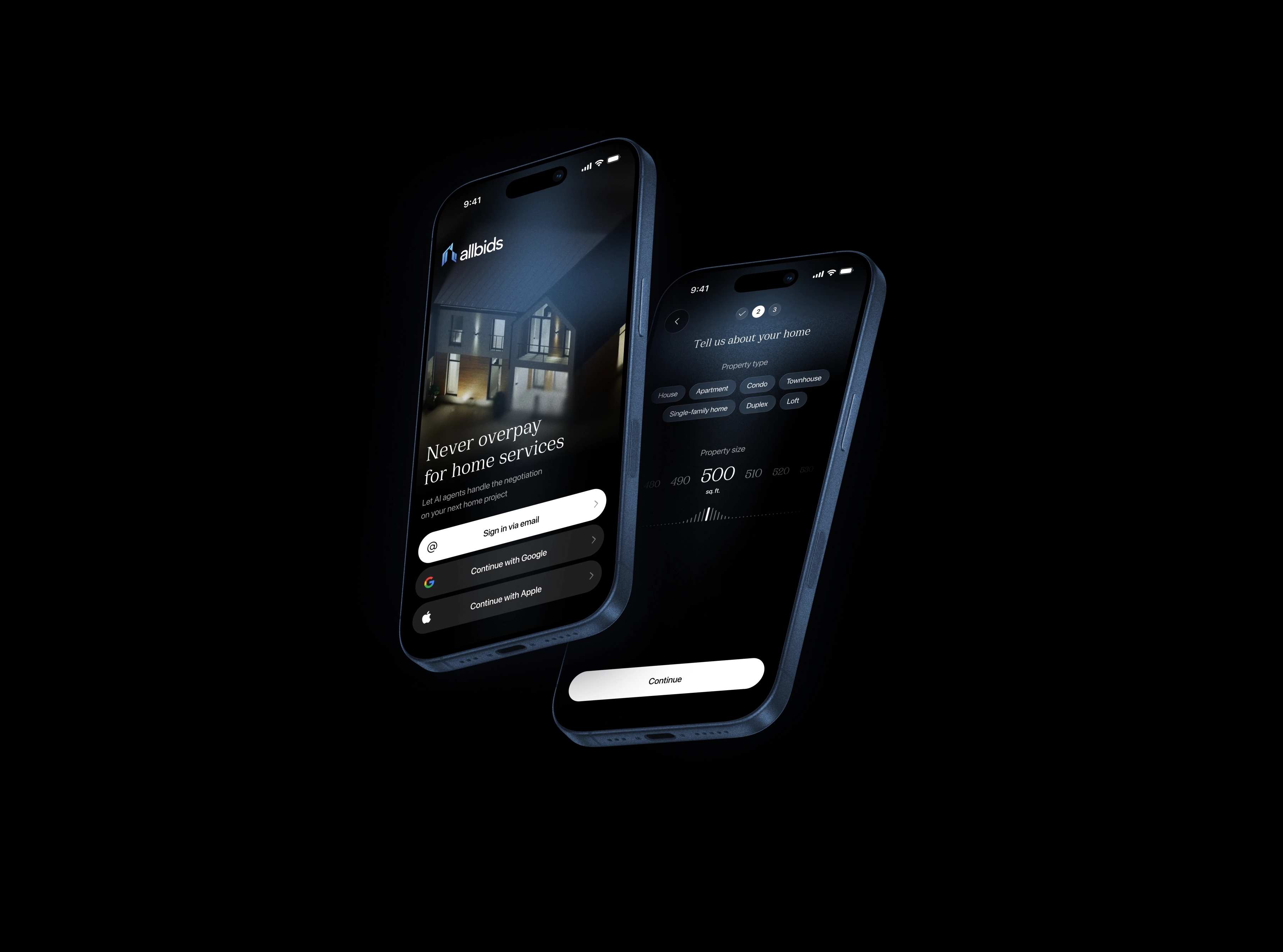 allbids mockups