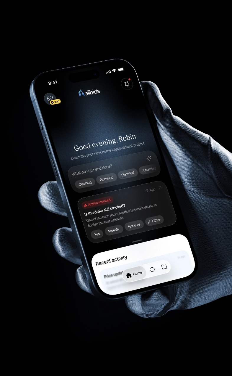allbids app screenshot