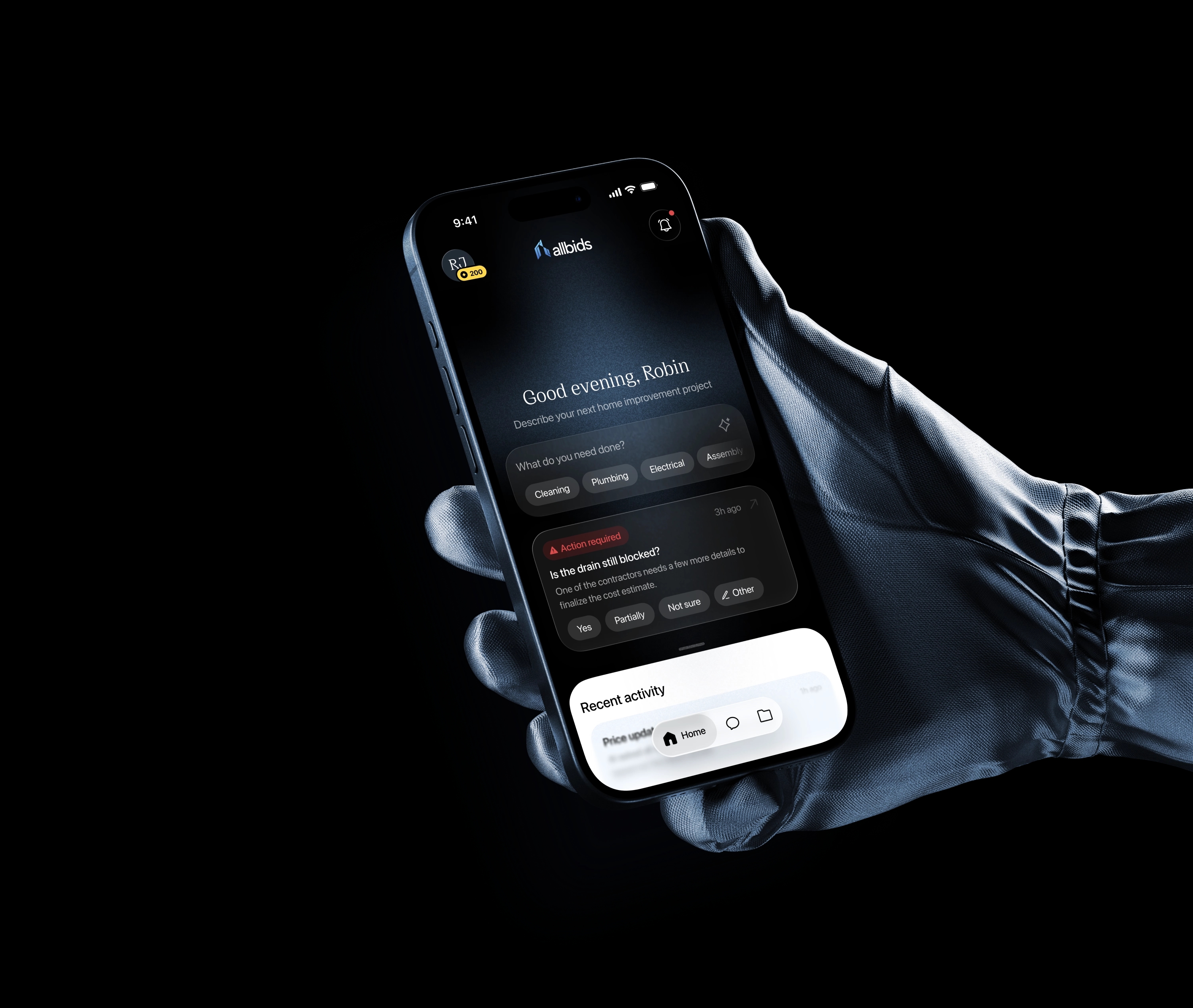 allbids app screenshot
